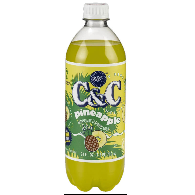 24 PACK C&C Pineapple (710ml) (USA)