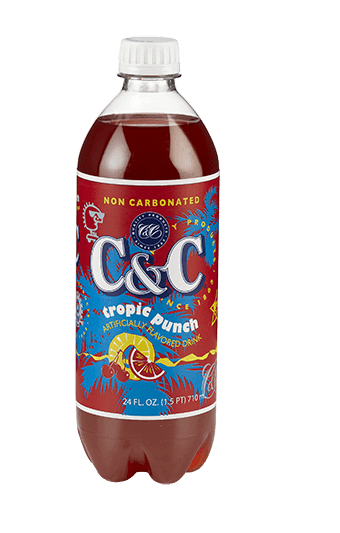 24 PACK C&C Tropical Punch (710ml) (USA)