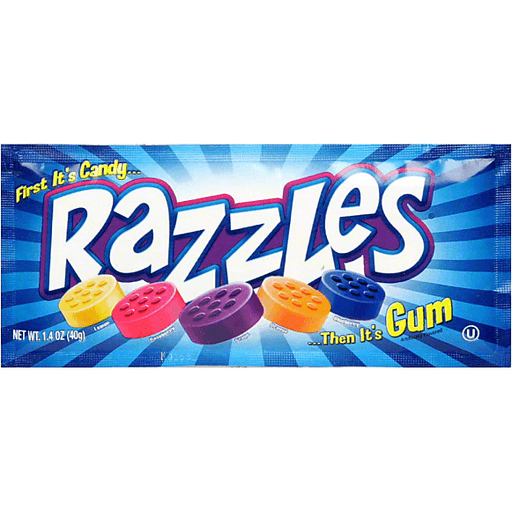 Razzles Candy Gum